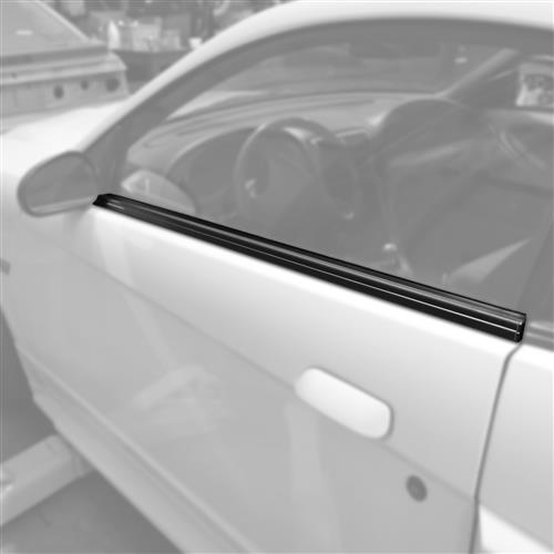 1994-04 Mustang Outside Door Belt Weatherstrip Moldings Pair