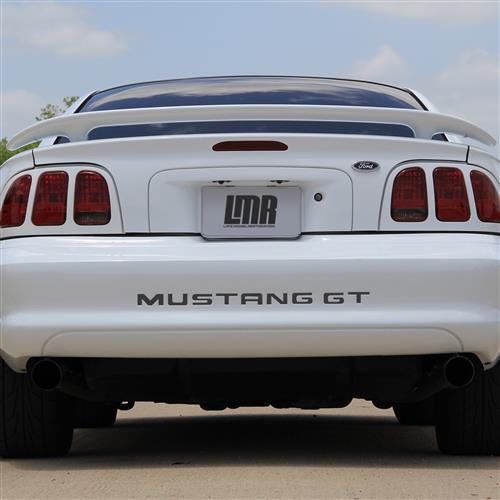 1994-98 Mustang Rear Bumper Insert Decals Black