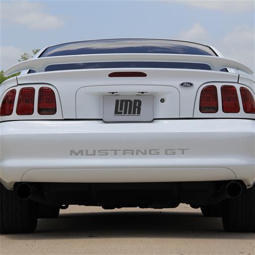 1994-98 Mustang Rear Bumper Insert Decals Silver