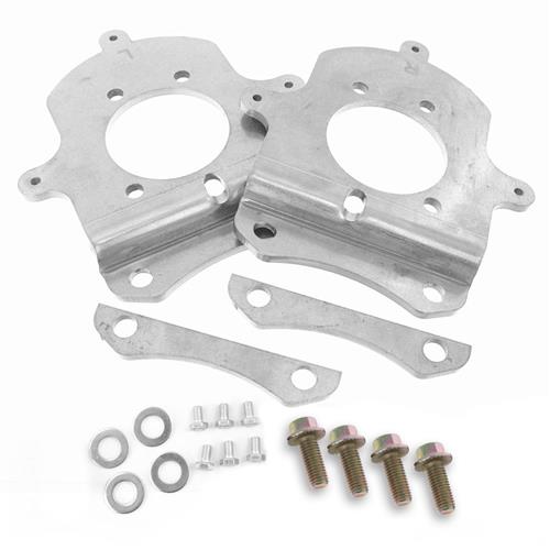 Mustang Rear Disk Brake Caliper Adapter Brackets (7993) Fox Body