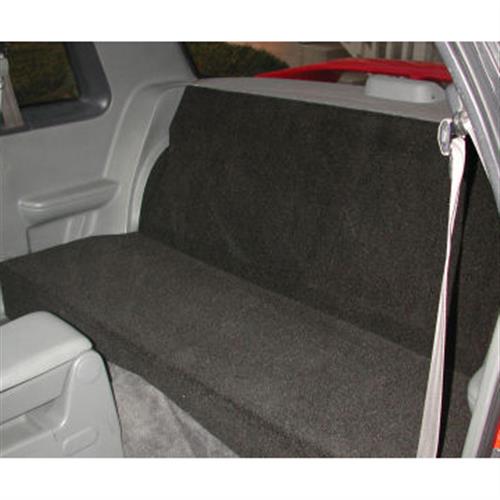 1979-93 Mustang Rear Seat Delete Black Coupe