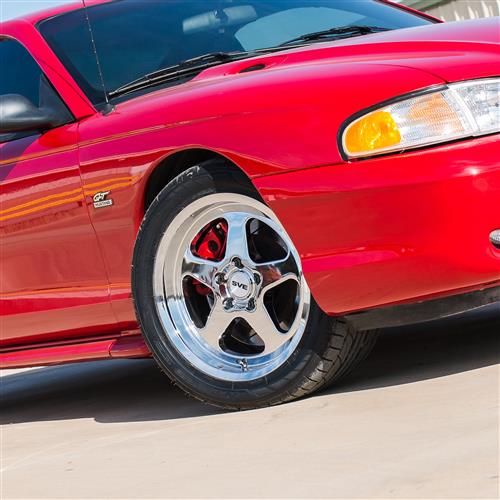 1994-04 Mustang SVE Saleen SC Style Wheel 17X9/10 Chrome 