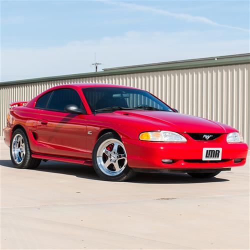 1994-04 Mustang SVE Saleen SC Style Wheel & Nitto Tire Kit - 17x9/10 - Chrome