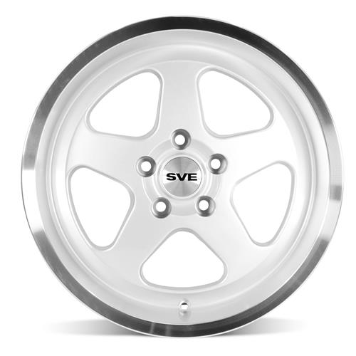 1994-04 Mustang SVE Saleen SC Style Wheel & M/T Tire Kit - 17x9/10 - Silver