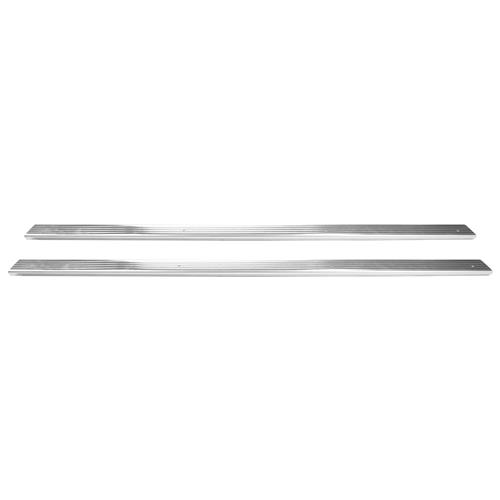 1979-93 Mustang Scuff Plates - Stainless Steel