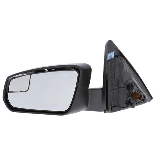 For Ford Mustang 2009-2014 Left  Flat Electric wing door mirror glass with plate