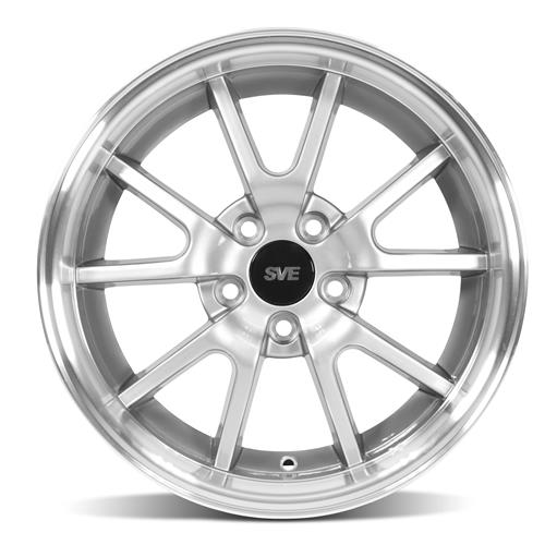 1994-04 Mustang SVE FR500 Wheel & Nitto Tire Kit - 17x9/10.5 - Anthracite