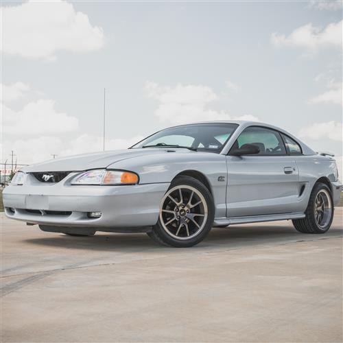 1994-04 Mustang SVE FR500 Wheel & Nitto Tire Kit - 17x9/10.5 - Anthracite