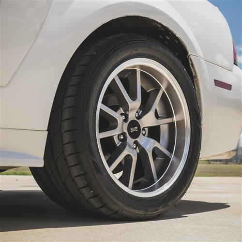 1994-04 Mustang SVE FR500 Wheel & Nitto Tire Kit - 17x9/10.5 - Anthracite