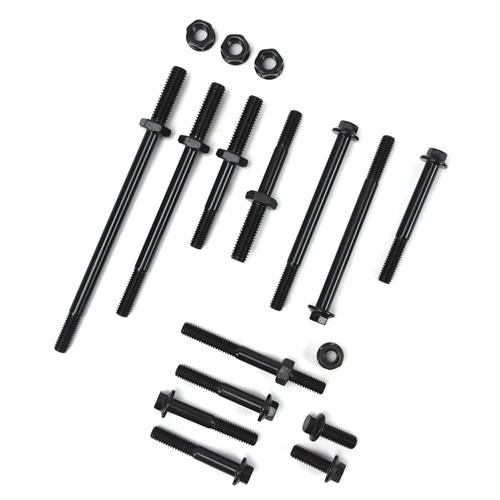 1979-1993 Ford Mustang Correct Style Water Pump Coated Bolts & Lock Nuts Set Kit