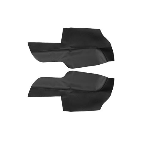 2015-2023 Mustang Factory Style Leather Seat Upholstery - Black