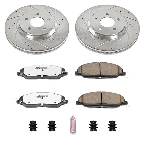 2005-2014 Mustang PowerStop Z26 Rotor & Pad Kit - Front - GT/V6 - 12.43"