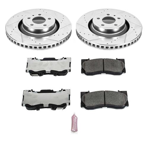 2015-2023 Mustang PowerStop Z26 Rotor & Pad Kit - Front - 14"