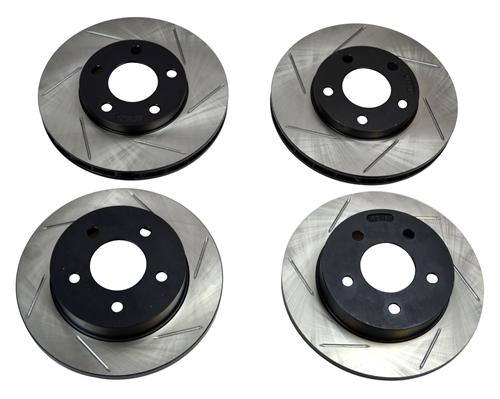 1994-04 Mustang Brake Rotor Kit - Slotted GT/V6