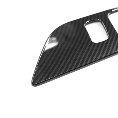 2015-2022 Mustang Door Handle Bezel Covers - Carbon Fiber