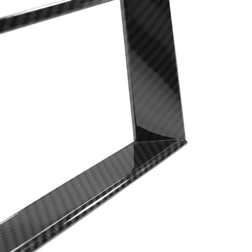 2015-2022 Mustang Touch Screen Bezel Cover - Carbon Fiber