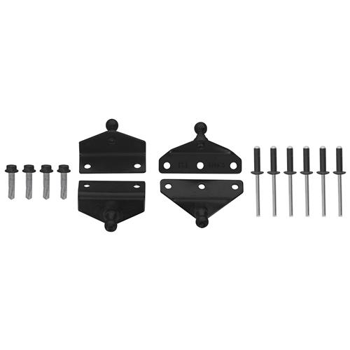 Redline Tuning Mustang Quicklift PLUS Hood Struts Fiberglass Hood Black (7998) 211101202