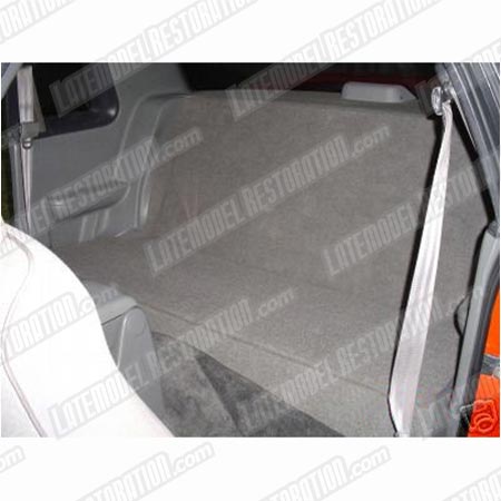 1979-93 Mustang Rear Seat Delete Gray Coupe