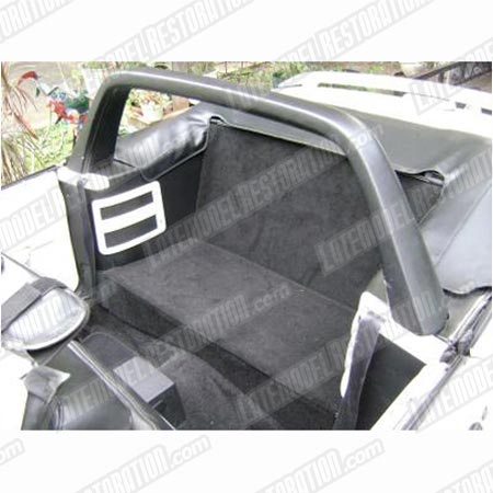 1983-93 Mustang Rear Seat Delete Black Convertible