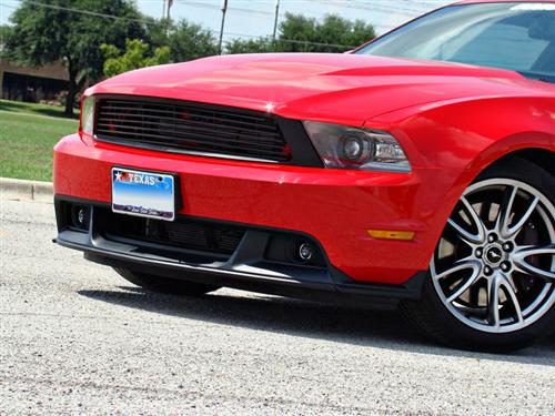 Roush Mustang 7 Bar Upper Billet Grille Black 10 12 404473