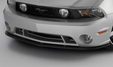 2010-2012 Mustang Roush Front Splitter Assembly - Unpainted