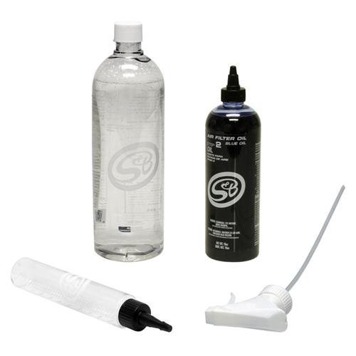 S&B Air Filter Cleaning Kit - Blue Oil
