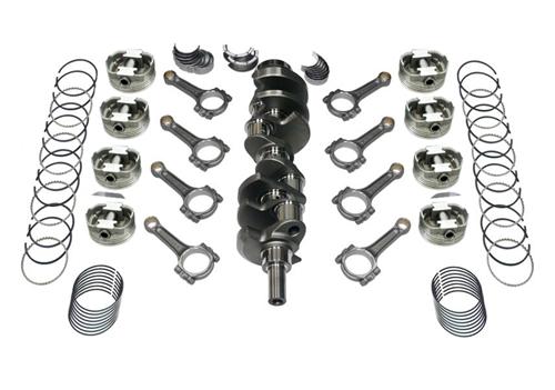 1979-1995 Mustang Scat 393 Stroker Kit - Dished Pistons - I Beam Rods