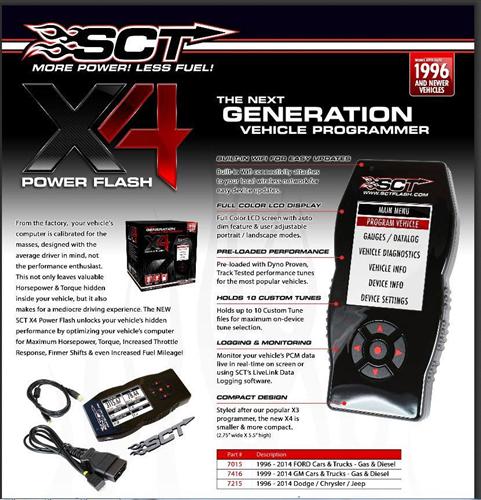 sct x4 power flash ford programmer vs bama x4 tunet