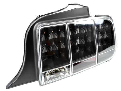 Mustang Led Tail Lights - Sequential Black 05-09
