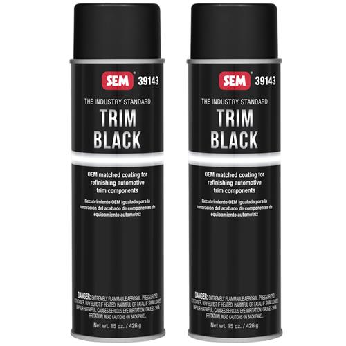 Mustang SEM Trim Black Exterior Paint Kit
