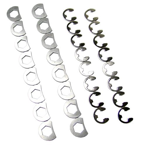 Stage 8 Replacement Lock & Clip Kit For Header Bolts