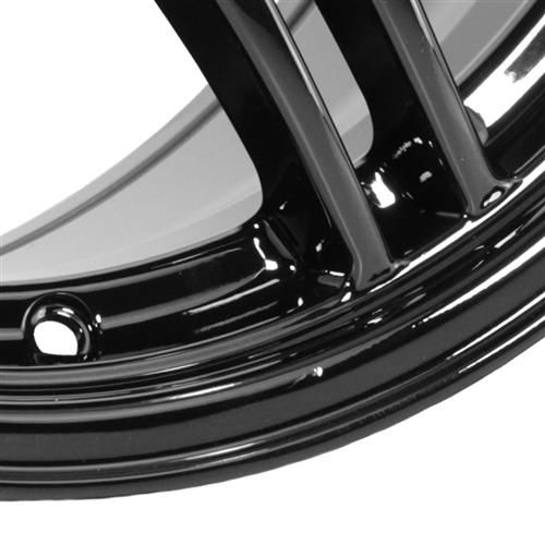 1979-93 Mustang SVE 4 Lug Anniversary Wheel - 17x9  - Gloss Black