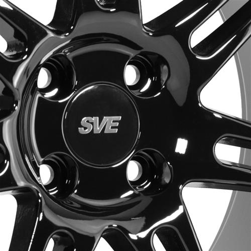 1979-93 Mustang SVE 4 Lug Anniversary Wheel - 17x10  - Gloss Black