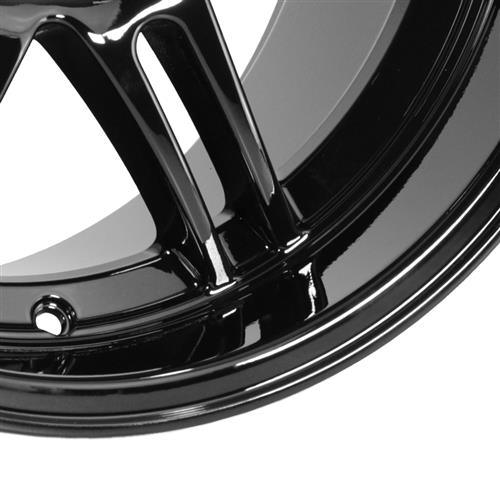 1979-93 Mustang SVE 4 Lug Anniversary Wheel - 17x10  - Gloss Black
