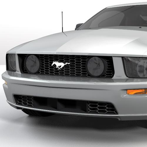 Mustang Smoked Fog Light Tint (0509) GT