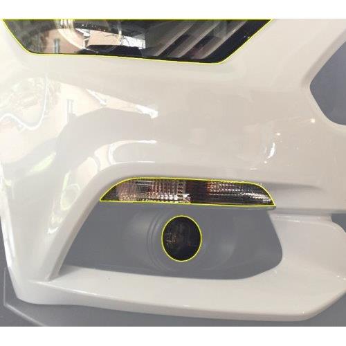 2015-2017 Mustang Anchor Room Headlight & Fog Light Protection Kit