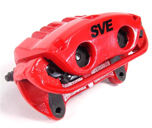 SVE Mustang Cobra Style Front & Rear Brake Caliper Kit - Red (94-04)