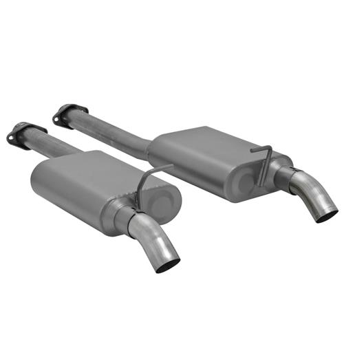 SVE Mustang 2.5" Off Road HPipe & Dump Exhaust Kit (8693)