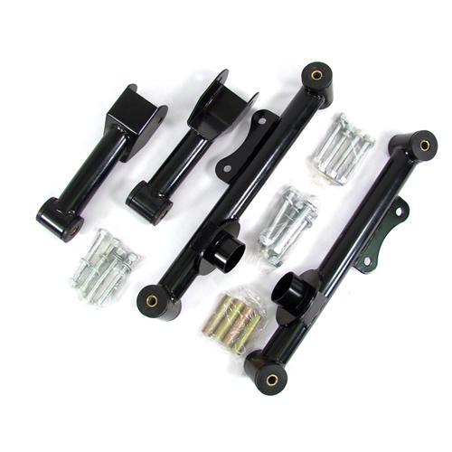 SVE Mustang Tubular Rear Upper & Lower Control Arm Kit Black (7904)