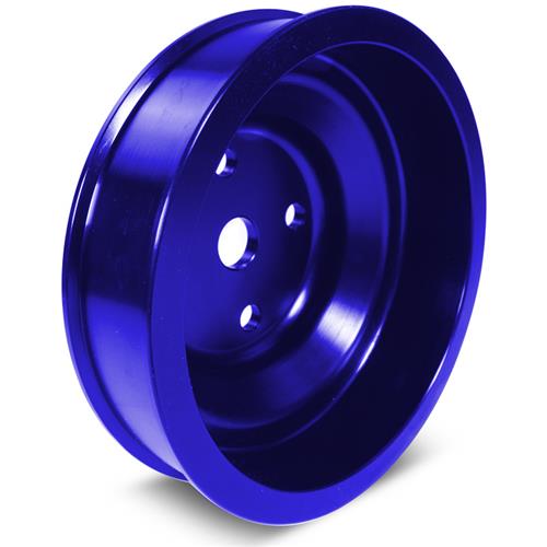 SVE Mustang Aluminum Underdrive Pulley Kit Blue (7993)