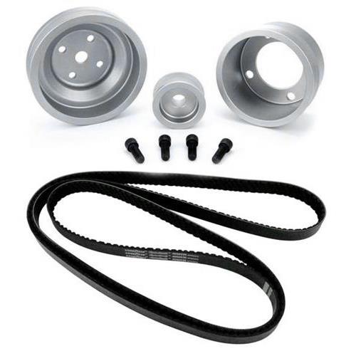 Sve Mustang Underdrive Pulley Gatorback Belt Kit Clear sve mustang underdrive pulley gatorback belt kit clear