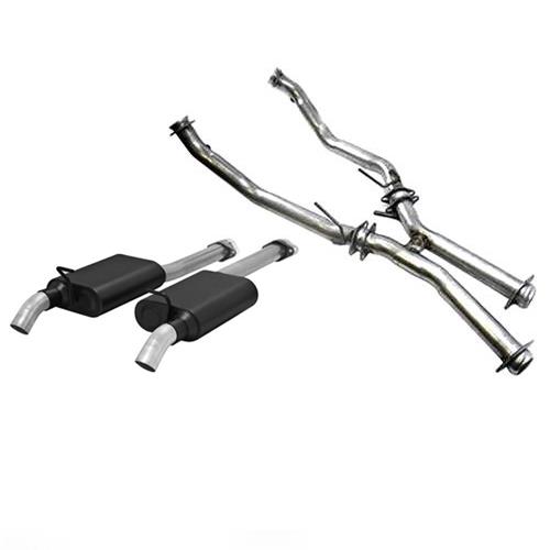SVE Mustang 2.5" Off Road HPipe & Dump Exhaust Kit (8693)