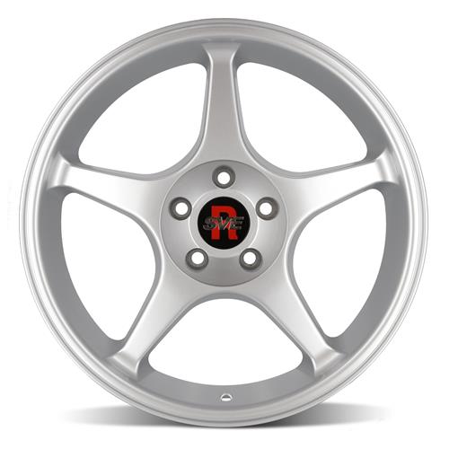 1994-04 Mustang SVE 2000 Cobra R Style Wheel & Nitto Tire Kit - 18x9.5 - Silver