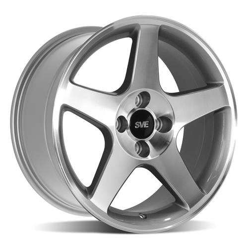 Mustang SVE 4 Lug 2003 Cobra Style Wheel - 17x10 - Machined | 79-93