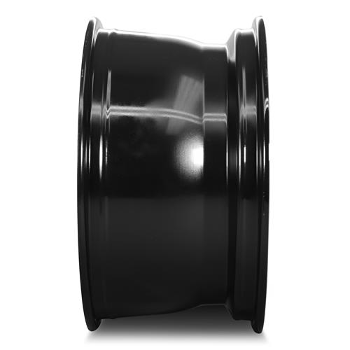 1979-93 Mustang SVE 4 Lug Anniversary Wheel - 17x9  - Black W/ Machined Lip
