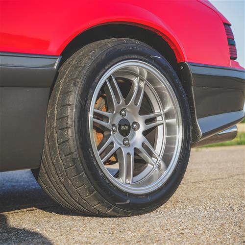 1979-93 Mustang SVE 4 Lug Anniversary Wheel & Sumitomo Tire Kit  - 17x9/10 - Anthracite