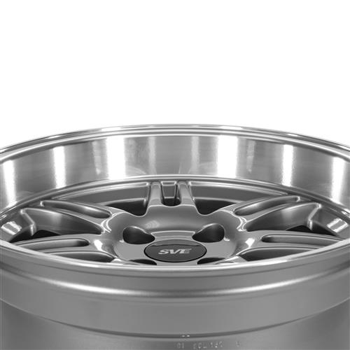 1979-93 Mustang SVE 4 Lug Anniversary Wheel & Sumitomo Tire Kit  - 17x9/10 - Anthracite