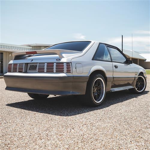 1979-93 Mustang SVE 4 Lug Anniversary Wheel & Sumitomo Tire Kit  - 17x9/10 - Black W/ Machined Lip