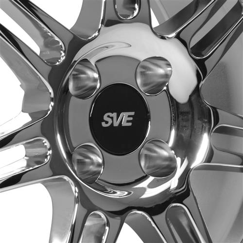 1979-93 Mustang SVE 4 Lug Anniversary Wheel & Nitto Tire Kit  - 17x9 - Chrome