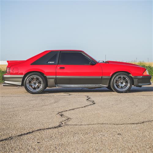 1979-93 Mustang SVE 4 Lug Anniversary Wheel & Nitto Tire Kit  - 17x9 - Chrome